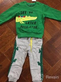 img 7 attached to HILEELANG Toddler Boy Sweatpants Kids Sport Jogger Cotton Active Casual Playwear Sweats Pants 2-Pack
