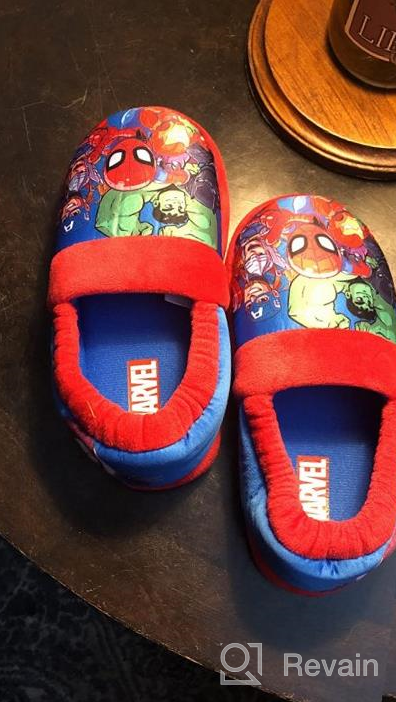 img 1 attached to 🦸 Boys' Marvel Adventures Avengers Toddler Slippers - Optimized Shoes for SEO review by Daniel Reeder
