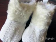 img 1 attached to 👶 Cozy and Cute: Jonbaem Fleece Booties for Newborn Toddler Boys' Feet review by Alexander Craner