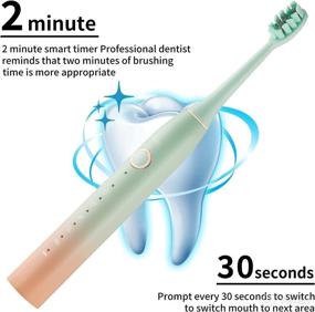 img 2 attached to Ultrasonic Electric Toothbrush Rechargeable Elements