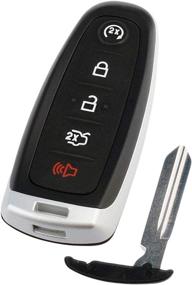 img 2 attached to 🔑 2011-2019 Ford Lincoln Smart Key Fob Keyless Entry Remote (M3N5WY8609) - Find Compatible Remote for Your Vehicle