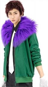 img 3 attached to Get Ready To Cosplay Your Favorite Anime Character With C-ZOFEK'S Green Fur-Collar Jacket!