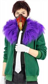 img 4 attached to Get Ready To Cosplay Your Favorite Anime Character With C-ZOFEK'S Green Fur-Collar Jacket!