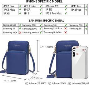 img 2 attached to Myfriday Crossbody Cellphone Smartphone Removable Women's Handbags & Wallets ~ Crossbody Bags