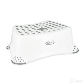 img 4 attached to 🪜 Enhanced Safety Graco Step Stool - Anti-Slip Grip - White Finish