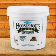 концентрат добавок для копыт farnam horseshoer's secret, экономичная формула с 25 мг. биотина на порцию 2 унции, 3,75 фунта, 30-дневный запас логотип