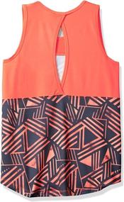 img 1 attached to Enhance Your Little Athlete's Style and Performance with 👧 New Balance Athletic Thunder Heather Girls' Clothing and Active Gear