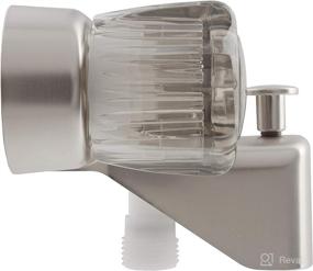 img 2 attached to Dura Faucet DF-SA110S-SN RV Tub & Shower Faucet Valve Diverter with Smoked Acrylic Knobs in Brushed Satin Nickel Finish: Enhanced Dual Control Functionality for Your RV Luxury Bathroom