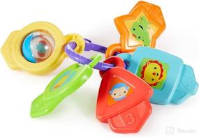 img 1 attached to 🔑 Fisher-Price Shapes & Colors Keys: Unlocking Learning Through Play