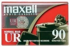 img 1 attached to 📼 Maxell UR90/100 - 90-Minute Blank Audiocassette Tape, Normal Bias (100-Count Master Case)
