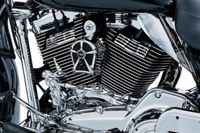 img 2 attached to Enhance Your Harley's Style with the Kuryakyn Mach 2 Horn Cover for Harley-Davidson Motorcycles (1995-2019)
