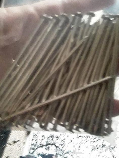 img 1 attached to 400Pcs 1-3/8'' ×16 Ga Nickel Plated Hanging Nails - Wall, Picture, Wood & Finishing Nail Set review by Cameron Rosa