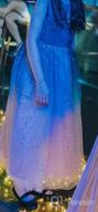 картинка 1 прикреплена к отзыву Платье для принцессы на свадьбу Glamulice: вышитое цветочное тюль с блеском для вечеринки по случаю дня рождения для девочек. от Victoria Shaw