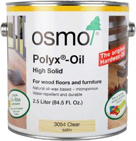 img 1 attached to 🔍 Osmo Polyx-Oil Satin 3054 - Clear Finish - 2.5 Liters