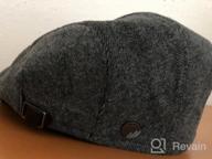 img 1 attached to Stylish And Timeless: Fasbys Men'S Classic Cotton Ivy Gatsby Newsboy Cap review by Stuart Sugden