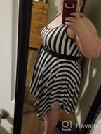 img 1 attached to DANIFY Plus Size Swim Dress: Flattering Tummy Control And Retro Style For Ultimate Beach Confidence review by Chris Tardy