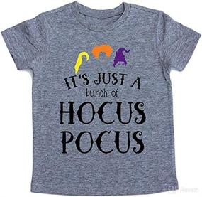 img 3 attached to 🎃 UNIQUEONE Baby Girls Boys Hocus Pocus Halloween T Shirt - Sanderson Sister Graphic Print Tee Shirts