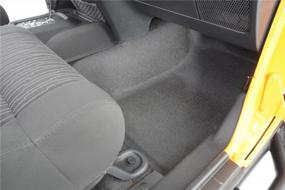 img 2 attached to BedRug BTJK07F2 Jeep Kit Floor Mat 3-Piece Set For 2007-2010 JK 2 Door With Heat Shields Included.