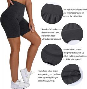 img 1 attached to Boost Your Booty With Kimmery Seamless Butt Lifting Shorts For Women!