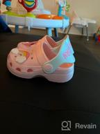 img 1 attached to 🦄 Coralup Unicorn Sandals: Toddler Anti-Slip Shoes for Boys, Perfect for Summer review by Reginald Holman