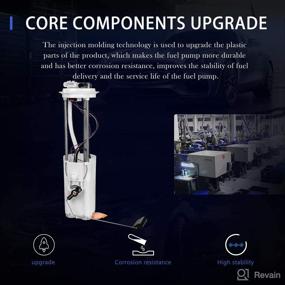 img 1 attached to 🔧 DWVO Fuel Pump for 1997-2002 Chevy S10/GMC Sonoma/Isuzu Hombre 4.3L (Includes Fuel Pressure Sensor)