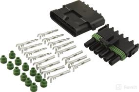 img 1 attached to 🔌 Allstar Performance Weather Pack Individual Connector Kit (6-Wire)