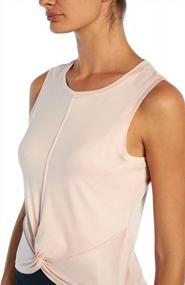 img 3 attached to Marika Women'S Tank Top With Twist Front Detail