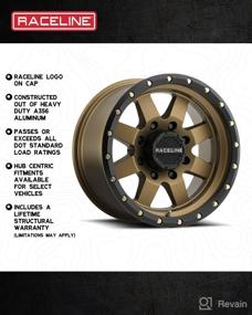 img 1 attached to Raceline Wheels 935BZ DEFENDER Wheel Bronze 16X8&#34
