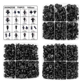 img 3 attached to 🔩 800PCS Car Retainer Clips Auto Body Push Fasteners Plastic Pin Rivets: A Comprehensive Automotive Plastic Screws Push-Type Retainers Set Bumper Panel Rivets Assortment OEM Tools Kit for Toyota Honda Ford Nissan GM