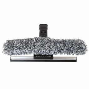 img 4 attached to SWOPT 12” Combination Squeegee Head — Squeegee Blade With Detachable Microfiber Scrubbing Pad — Cleaning Head Interchangeable With All SWOPT Cleaning Products For Efficient Cleaning And Storage