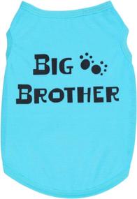 img 4 attached to Ollypet Shirt Sayings Design Brother Dogs