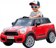 rollplay mini countryman s 6-volt battery ride-on vehicle (red) - w493qg4-r-wh logo
