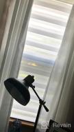img 1 attached to LUCKUP White Horizontal Zebra Dual Roller Blinds Day And Night Curtains - Easy To Install 17.7" X 59" Window Shade - Optimal For SEO review by David Angelboy