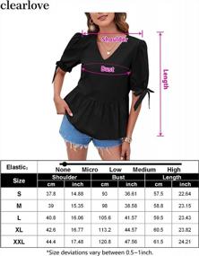 img 1 attached to Elevate Your Style With Clearlove'S Fashionable Peplum Tops For Women