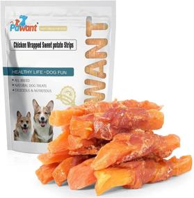 img 3 attached to Chicken And Sweet Potato Dog Treats By Pawant - Ideal For Puppy Training, Rawhide-Free And 0.5Lb/227G In Weight