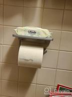 картинка 1 прикреплена к отзыву Toilet Paper Holder With Phone Shelf ORB Bathroom Wall Mounted Tissue Roll Dispenser Storage, Oil Rubbed Bronze от Andy Thorson