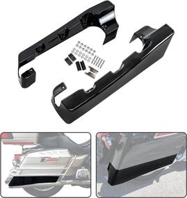 img 4 attached to AUFER Stretched Saddlebag Compatible Touring Motorcycle & Powersports