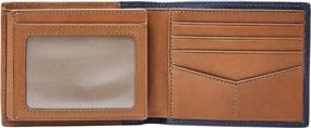 img 3 attached to 👔 Fossil Mens RFID Bifold Wallet: A Stylish and Secure Organizer for Men's Accessories