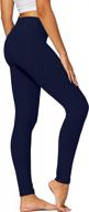 ultra-soft women's high waisted leggings - full length, capri, and shorts - regular and plus sizes - 3 inches inseam logo