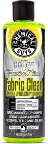 img 4 attached to 🍋 Chemical Guys CWS20316 Foaming Citrus Fabric Clean Carpet & Upholstery Cleaner: Ultimate Car Interior Freshener, 16 fl oz, Citrus Scent