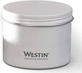 img 1 attached to Set Of 3 Hand-Poured Soy Candles In Tin With Signature White Tea Fragrance By Westin - 4 Oz. Each