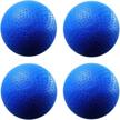 official size playground dodgeball pack with pump - 8.5-inch balls for handball, schools, and camps logo