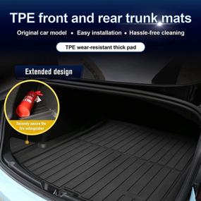 img 2 attached to Trunk Mats Tesla Model Cargo