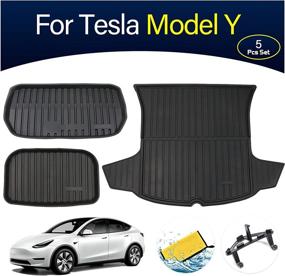 img 4 attached to Trunk Mats Tesla Model Cargo