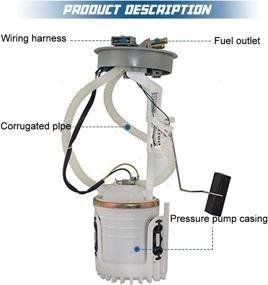 img 2 attached to 🔌 High-performance Electric Fuel Pump E8366M for Volkswagen Passat (1991-1997), Cabrio (1997-2002), Eurovan (1993-2003), Golf, and Jetta (1993-1999) - Includes Sending Unit for Easy Replacement | AP8366M