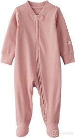 img 4 attached to 👶 Organic Cotton 2-Way Zip Sleep & Play for Babies by Carter's: Little Planet