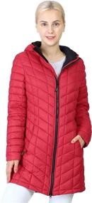 img 4 attached to Outdoor Ventures Womens Resistant Thermolite Women's Clothing ~ Coats, Jackets & Vests