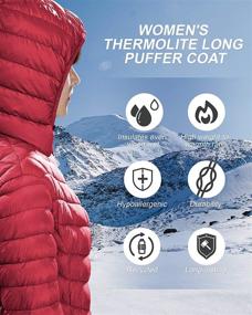 img 1 attached to Outdoor Ventures Womens Resistant Thermolite Women's Clothing ~ Coats, Jackets & Vests