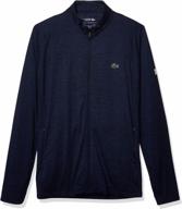 lacoste sport djokovic midlayer jacket logo