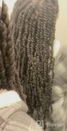img 1 attached to Get A Bohemian Look With Ubeleco'S Black 18 Inch Passion Twist Crochet Hair - Water Wave Texture With 22 Strands/Pack review by Jaclyn King